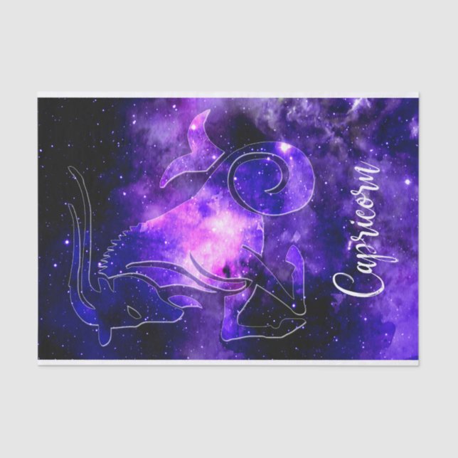 Zodiac : Capricorn Tissue Paper (Front)