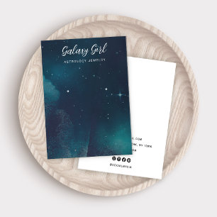 Zodiac Celestial Star Earring Jewellery Display Business Card