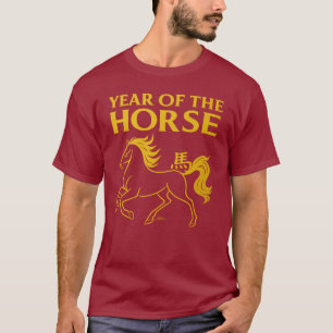 Zodiac Chinese New Year 2026 Horse T-Shirt
