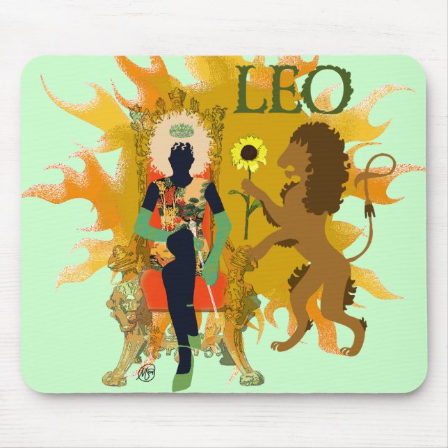 Zodiac Clicks Mouse Pad (Front)