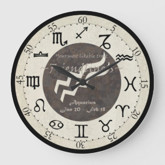 Zodiac Clock - Aquarius