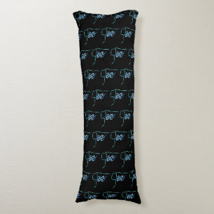 Zodiac Constellation Aquarius Body Pillow