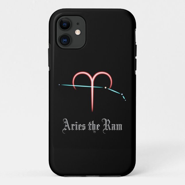Zodiac Constellation Aries Case-Mate iPhone Case (Back)