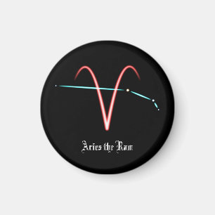 Zodiac Constellation Aries Magnet