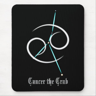 Zodiac Constellation Cancer Mouse Pad