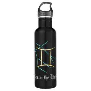 Zodiac Constellation Gemini 710 Ml Water Bottle