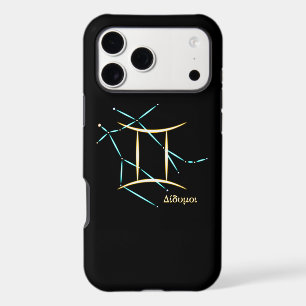 Zodiac Constellation Gemini Case-Mate iPhone Case