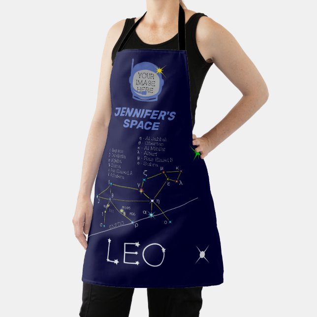 Zodiac Constellation Leo Apron (Insitu)