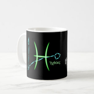 Zodiac Constellation Pisces Coffee Mug