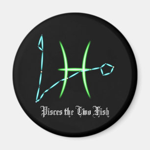 Zodiac Constellation Pisces Magnet