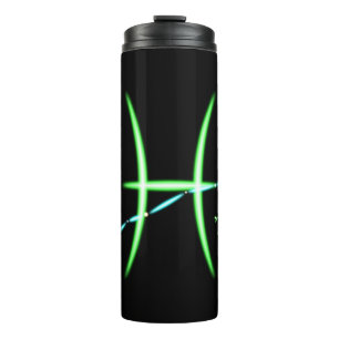 Zodiac Constellation Pisces Thermal Tumbler