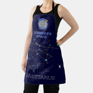 Zodiac Constellation Sagittarius Apron