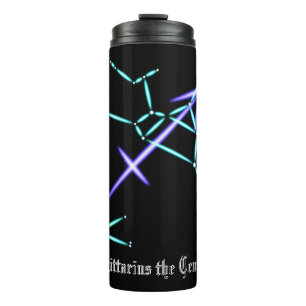 Zodiac Constellation Sagittarius Thermal Tumbler