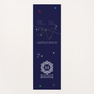 Zodiac Constellation Sagittarius Yoga Mat