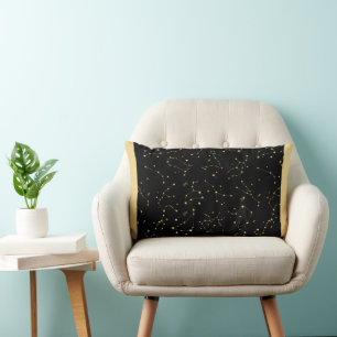 Zodiac Constellation Sign Astrology Lumbar Cushion