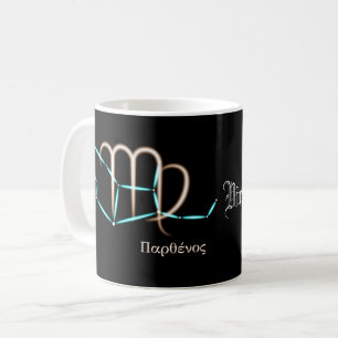 Zodiac Constellation Virgo Coffee Mug