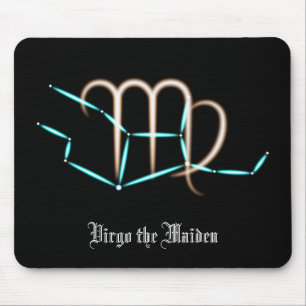 Zodiac Constellation Virgo Mouse Pad