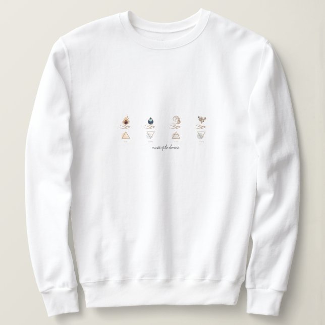 Zodiac Elements  Sweatshirt (Design Front)