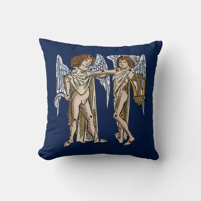Zodiac: Gemini, 1482 Cushion (Front)
