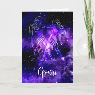 Zodiac : Gemini Card