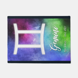 Zodiac : Gemini Dates Doormat