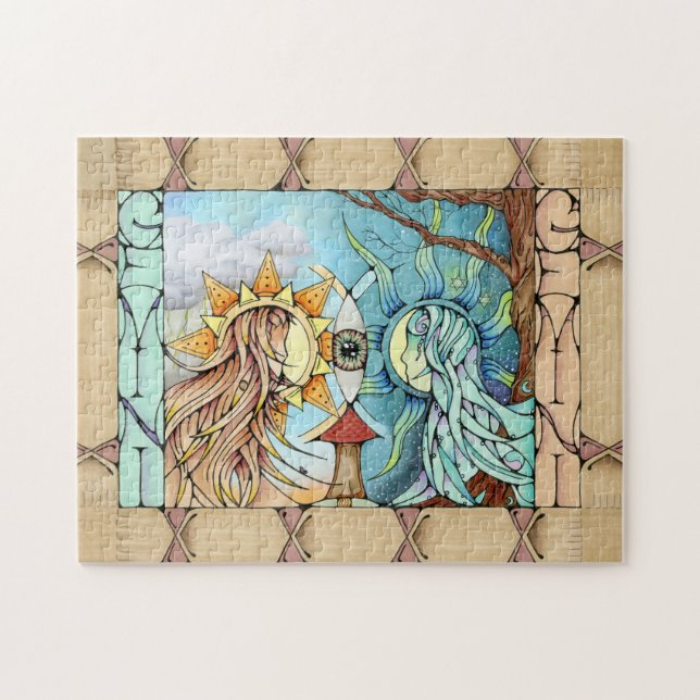 Zodiac: Gemini Jigsaw Puzzle (Horizontal)