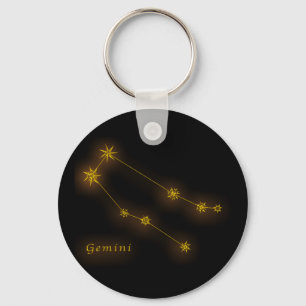 Zodiac - Gemini Key Ring