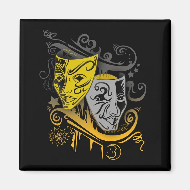 Zodiac - Gemini Magnet (Front)