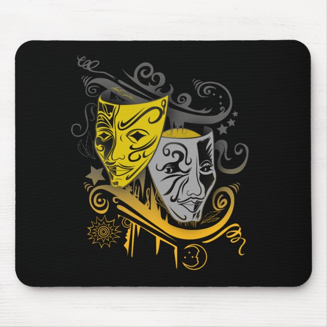 Zodiac - Gemini Mouse Pad (Front)