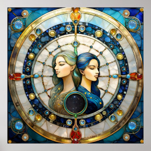 Zodiac - Gemini The Twins Poster