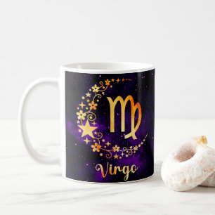 Zodiac Horoscope Virgo Design Coffee Mug Cup