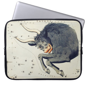 Zodiac-Inspired Taurus Laptop Sleeve