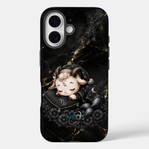 Zodiac Kawaii Neos Capricorn iPhone 16 Case