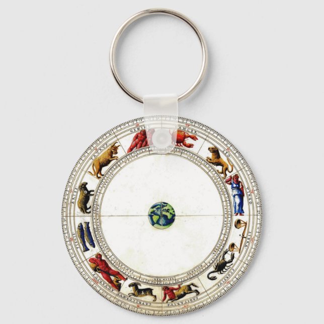 Zodiac Key Ring (Front)