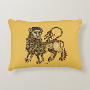 Zodiac: Leo, 1482 Decorative Cushion