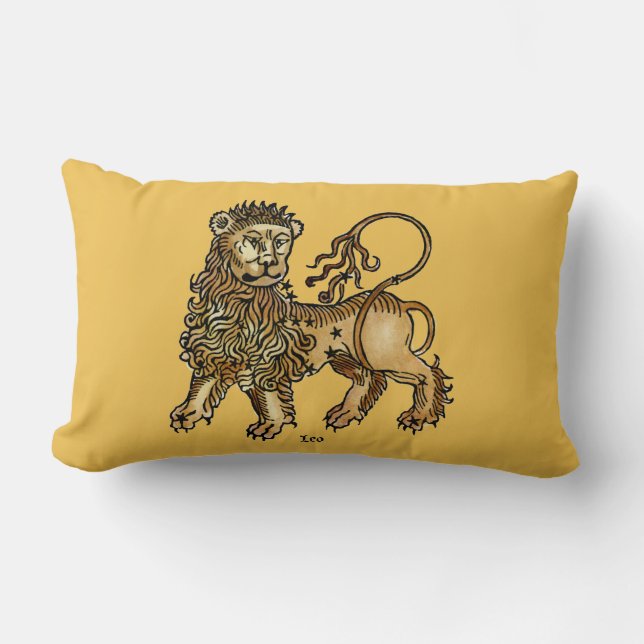 Zodiac: Leo, 1482 Lumbar Cushion (Front)