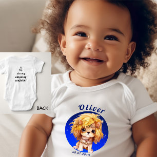 Zodiac Leo  Baby Bodysuit