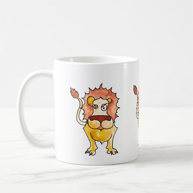 Zodiac Leo Coffee Mug (Left)
