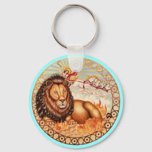 Zodiac Leo - Customise it! Key Ring