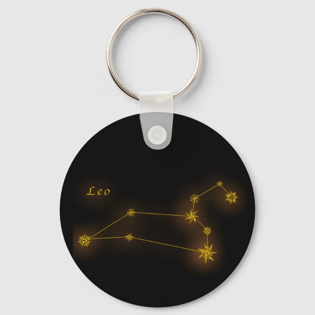 Zodiac - Leo Key Ring (Front)