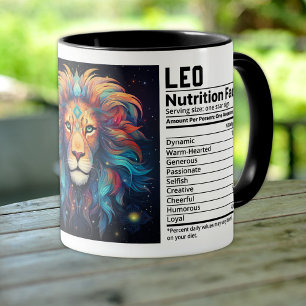 Zodiac Leo Mug