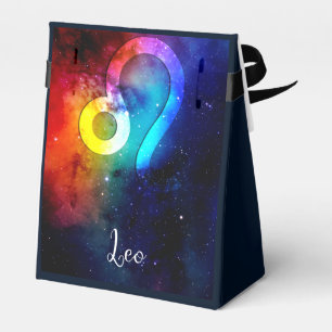 Zodiac : Leo Rainbow Space Favour Box