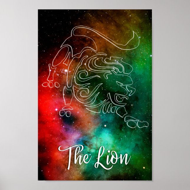Zodiac : Leo 'The Lion' Poster (Front)