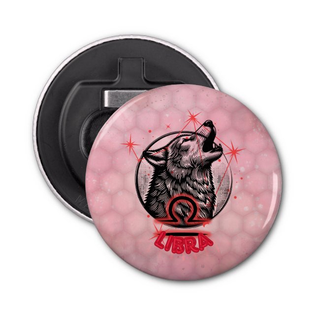 Zodiac Libra Bottle Opener. Bottle Opener (Front)