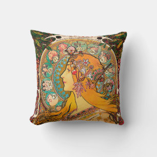 Zodiac, Mucha Cushion