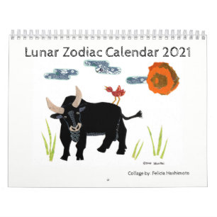 Zodiac New Year Calendar 2021
