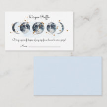 Zodiac Over The Moon Diaper Raffle