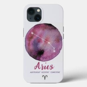 Zodiac phone case- Aries iPhone 13 Case