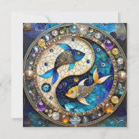 Zodiac - Pisces Fish Yin and Yang