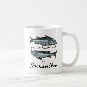 Zodiac: Pisces In Colour Coffee Mug
